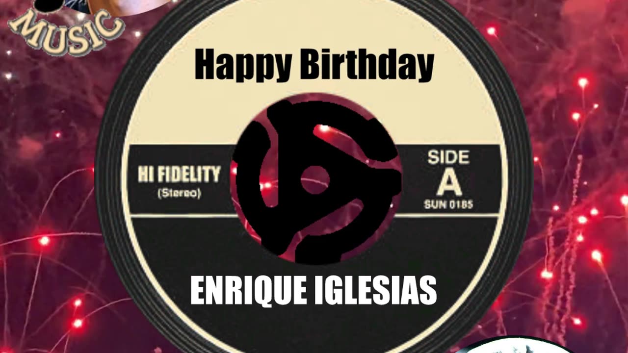HAPPY BIRTHDAY to ENRIQUE IGLESIAS!