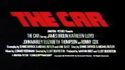 THE CAR (1977) movie trailer