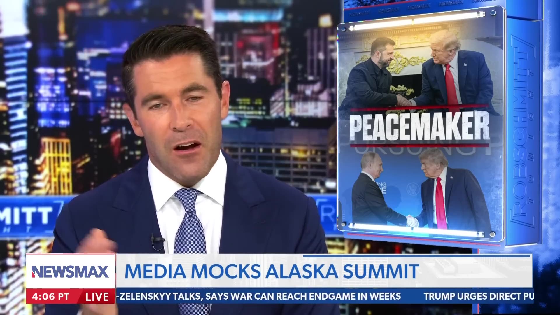 Big Media will mock the peace if achieved in Russia-Ukraine War ⚡ Rob Schmitt