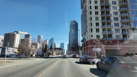 🚗 Calgary Driving Tour | Downtown & Surroundings 2025 | Alberta, Canada 4K