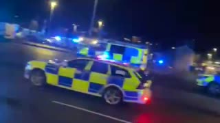 Several people stabbed on train in Huntingdon area of Cambridgeshire, England,