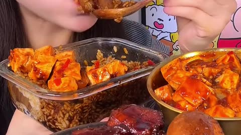 Marinated Soy Egg and Pork Mukbang