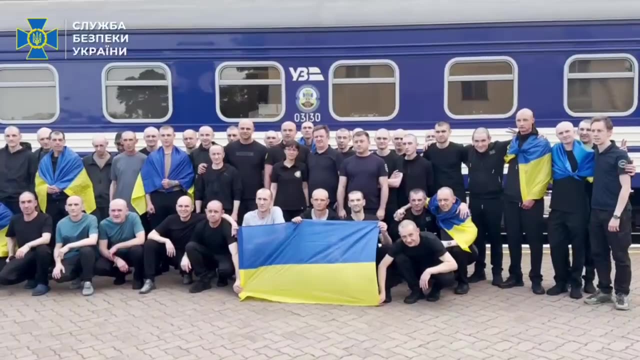 SBU shows exclusive footage from prisoner exchange on July 4