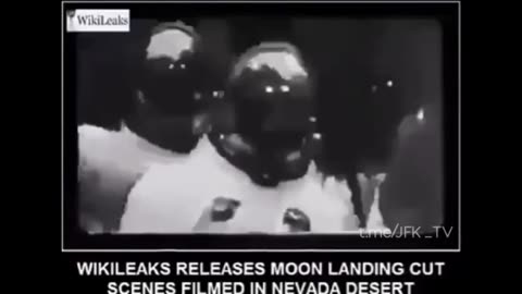 Wikileaks about the moon landing filming
