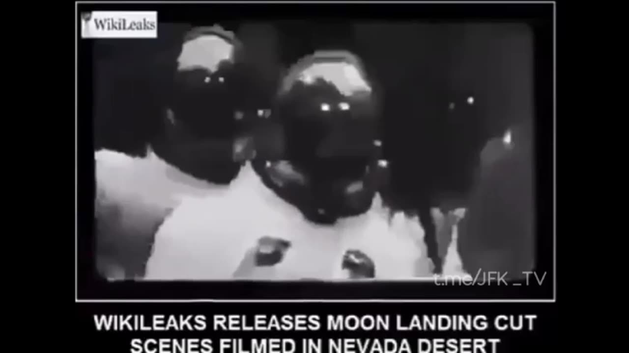 Wikileaks about the moon landing filming