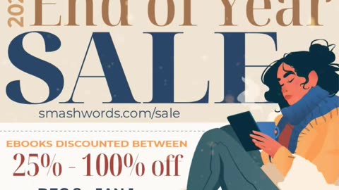 Smashwords End of Year Sale!