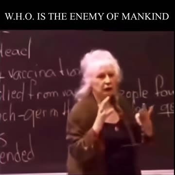 W.H.O. IS THE ENEMY OF MANKIND 🤯🤬😡🥷 ☠️💀