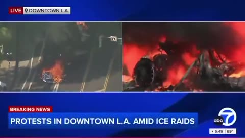 ABC News Under Fire Over Host's Riot Comments: 'People Having Fun Watching Cars Burn'
