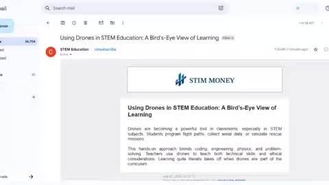 Using Drones in STEM Education: A Bird’s-Eye View of Learning