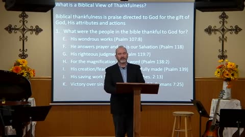 A God Exalting View of Thankfulness