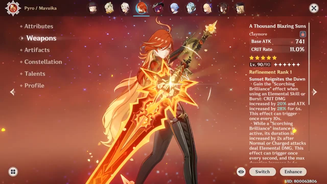 Lyney C0 ft Mavuika C6 : The Strongest Pure DMG | 5.8 Stygian Onslaught Dire 85s Clear ￼ MMOJACKX57