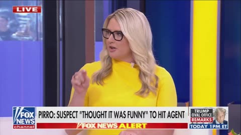 Fox News Marie Harf ridicules charging a guy who threw a sandwich at cops with felony