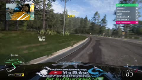 STREET RACING WITH @ForzaTreysVex - steering wheel gameplay