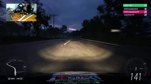 STREET RACING WITH @ForzaTreysVex - steering wheel gameplay