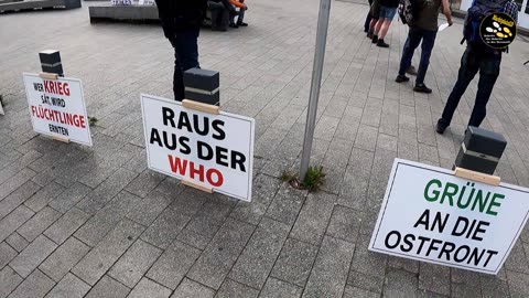 Werbung 💥 Mahnwache Nr. 261 💥 in Schwäbisch Gmünd am 01.07.2025