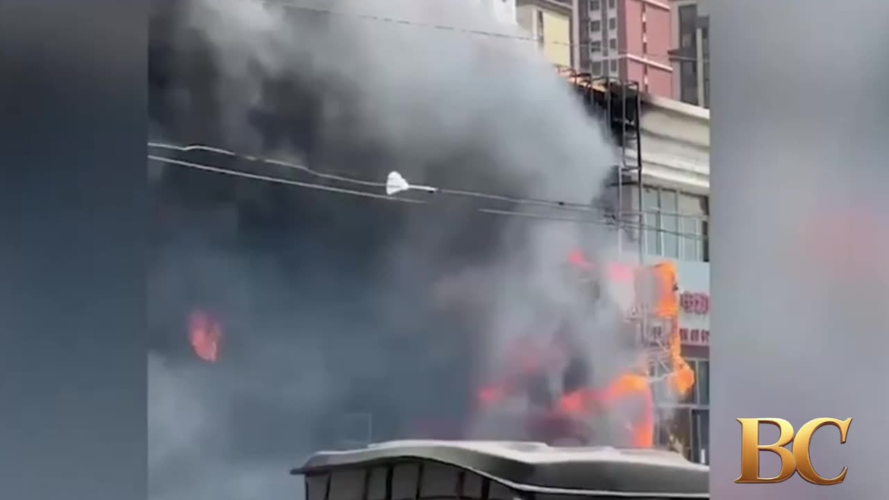 22 people killed, 3 injured in restaurant fire in China