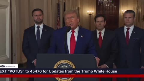 “I Love You God” - President Trump in Display of Emotion Following Strike on Iran
