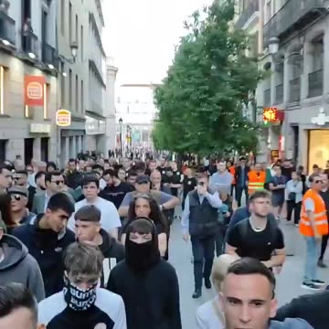 Thousands of Spanish protesters take to the streets. They want their country back!