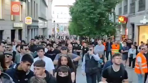 Thousands of Spanish protesters take to the streets. They want their country back!