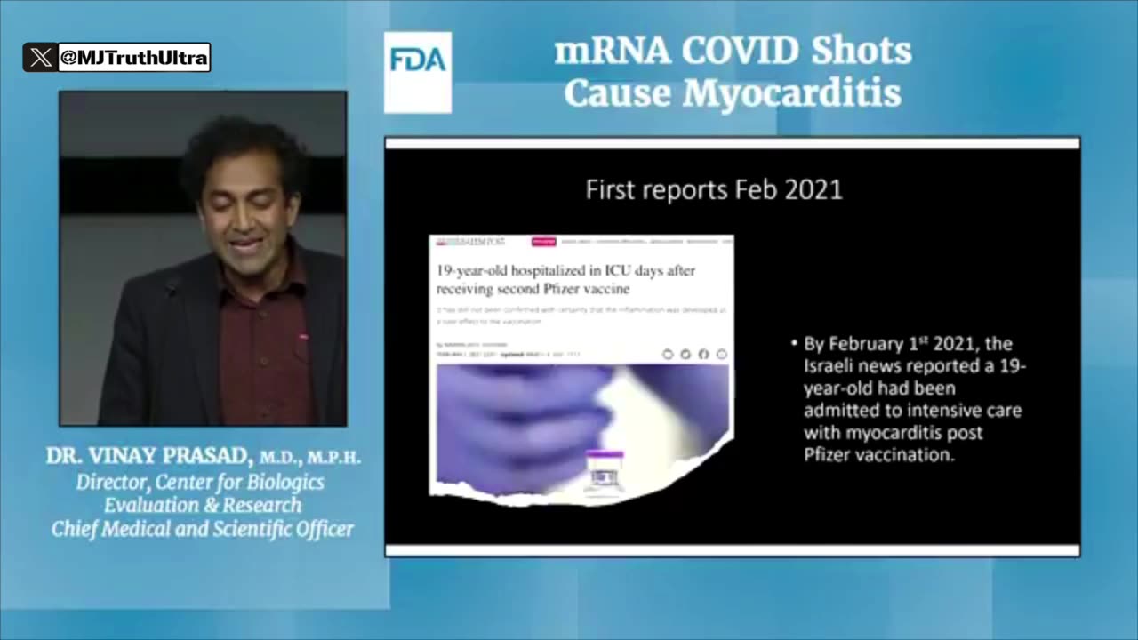 The FDA issues New Safety Label Warning on mRNA COVID Vaccines, extremely high risk if Myocarditis