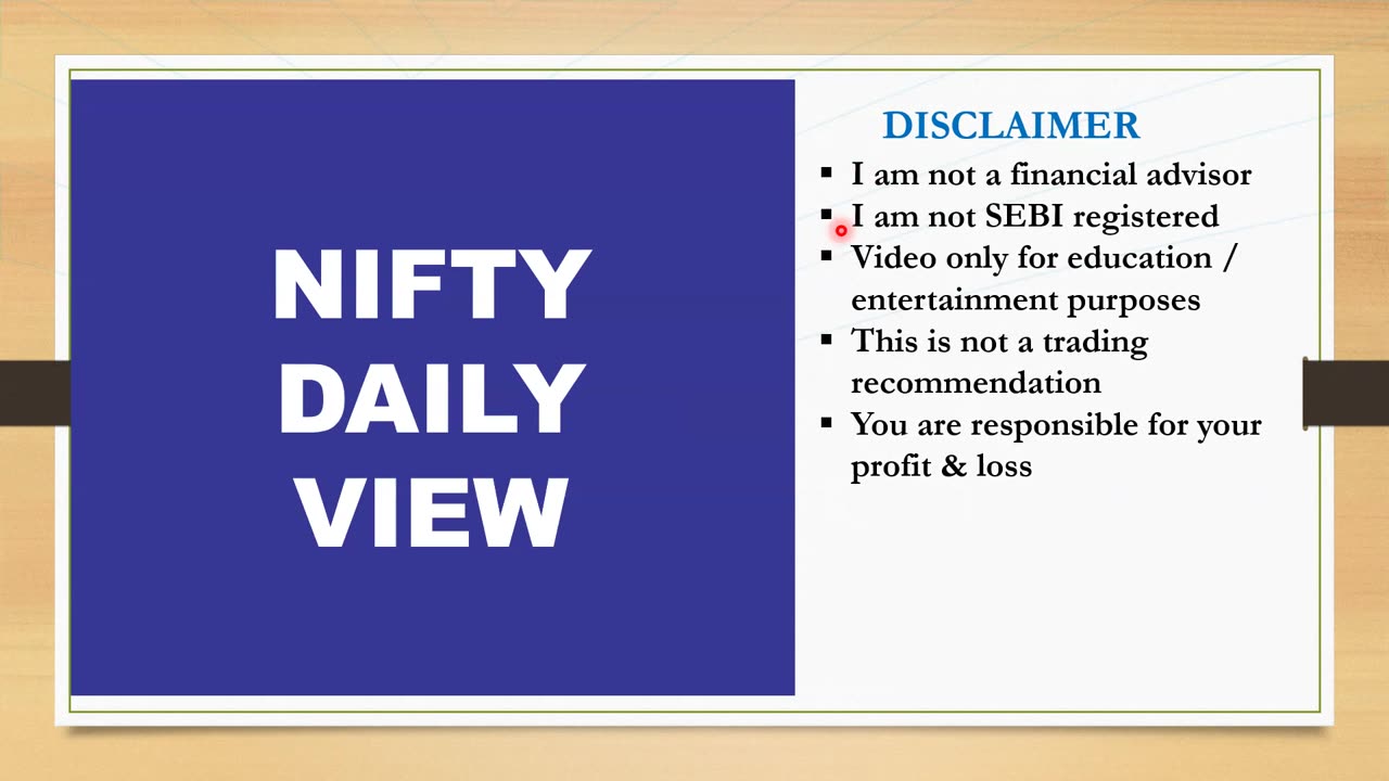Nifty trend 5th & 6th August