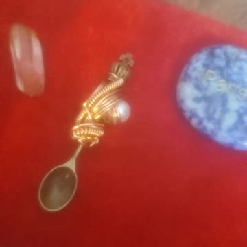 Custom Handmade Copper Wirewrap Pendant