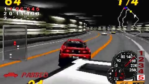 PSX Longplay - Midnight Run - Road Fighter 2 - EU