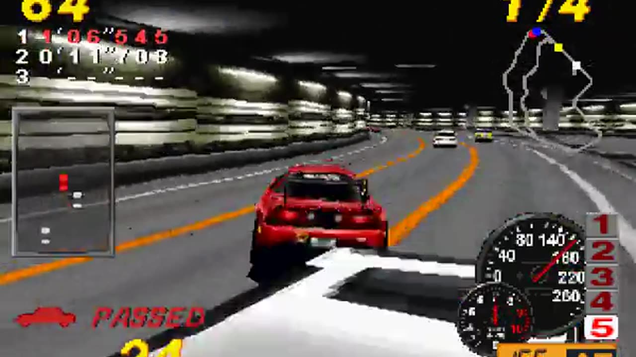 PSX Longplay - Midnight Run - Road Fighter 2 - EU