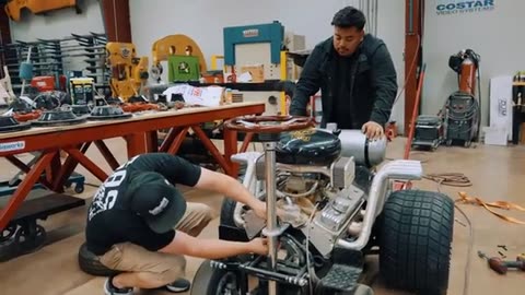 Full Build: Insane V8 Powered Micro Car