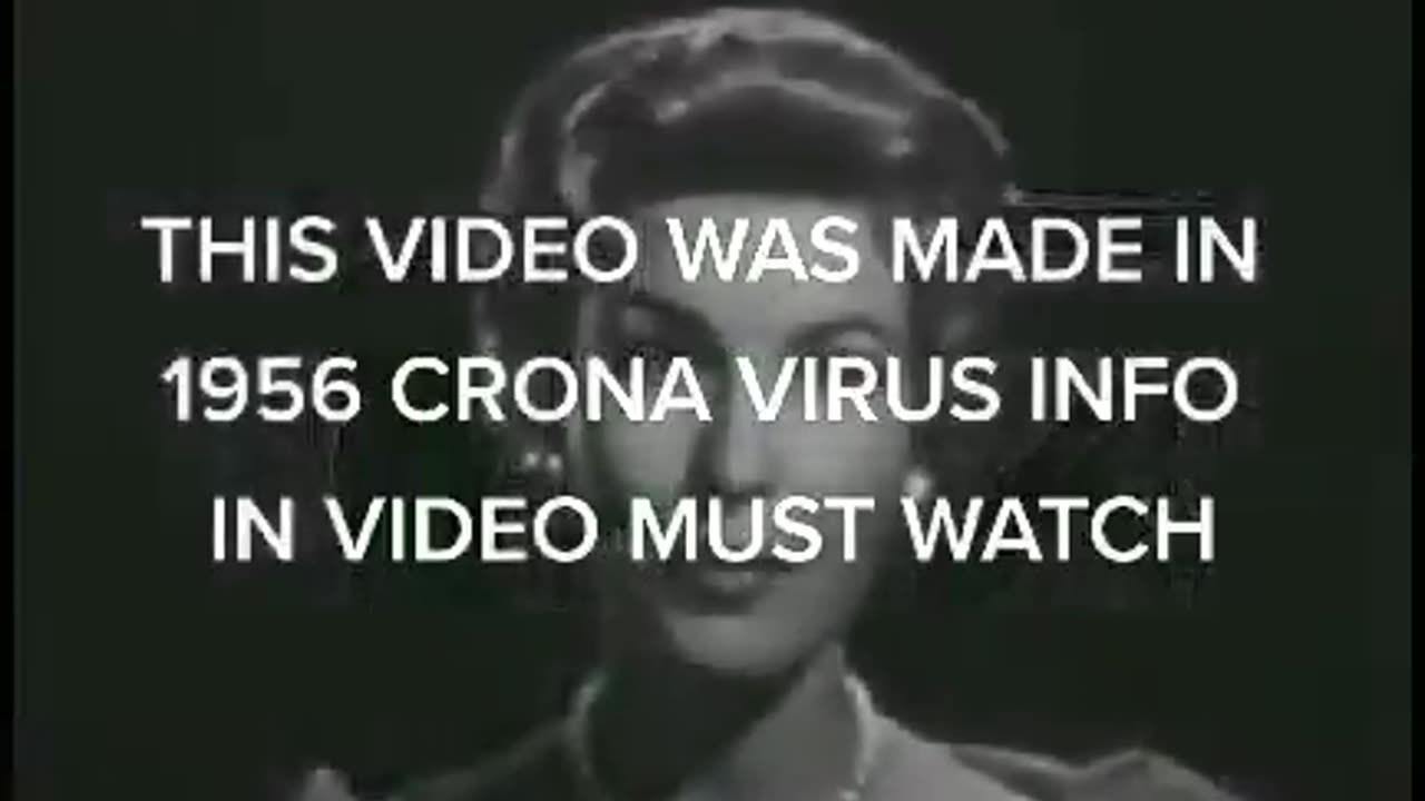 This is a video from 1956. They predicted everything we are going through right now