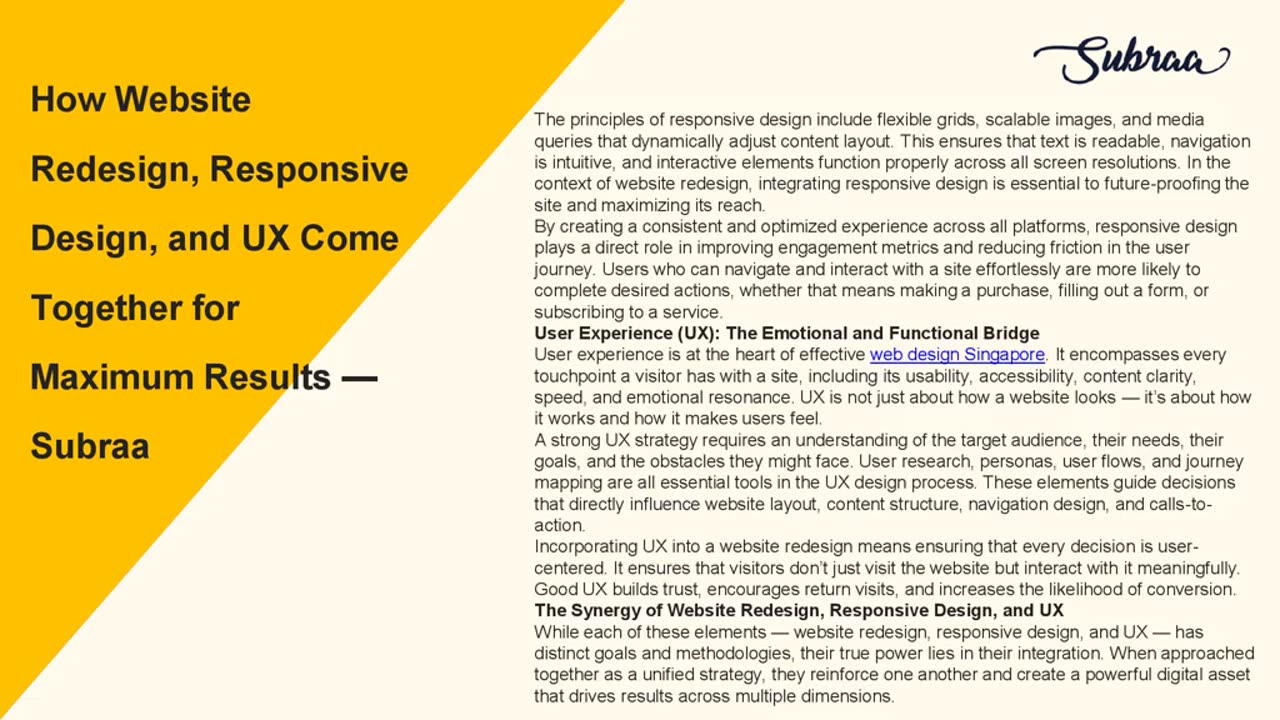 How Website Redesign, Responsive Design, and UX Come Together for Maximum Results