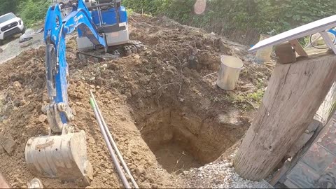 Flock it Farm: Breaking ground for our cabin