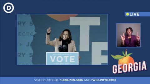 Georgia Get Out The Vote Event with Vice President-elect Harris, Reverend Warnock, and Jon Ossoff