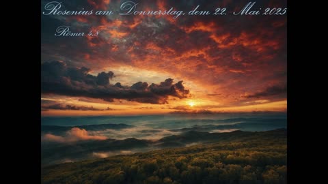 Rosenius am Donnerstag, dem 22. Mai 2025, zu Römer 4,8