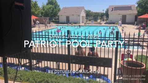 Patriot Pool Party, Davis 7.4.25 by DJTuese@gmail.com