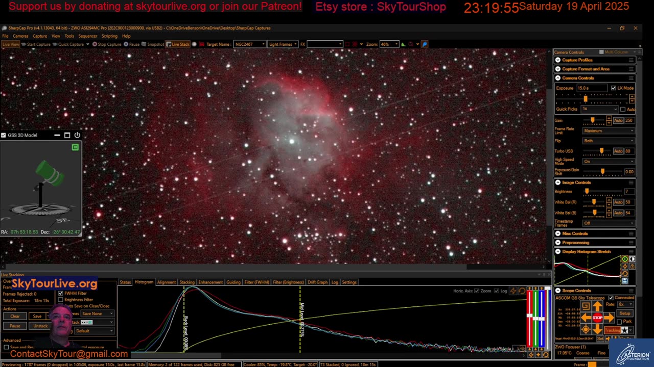 Hey The Arizona Starry Skies Await! The Universe LIVE in Real Time! Come Along!
