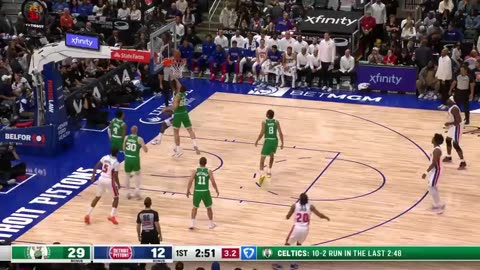 Detroit Pistons vs Boston Celtics