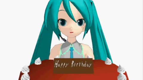 [MMD] Happy Birthday prettyasice101