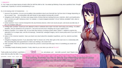 Why She Does It - Interview Club! Pt.21