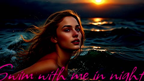 POP MUSIC. Song Swim with me in the night..