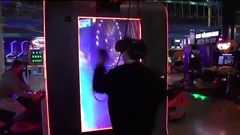FFG Plays Star Wars Dojo VR at Main Event