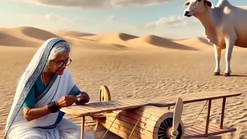 जब गांव सूख गया… दादी और गाय ने कर दिया चमत्कार 🙏🌾