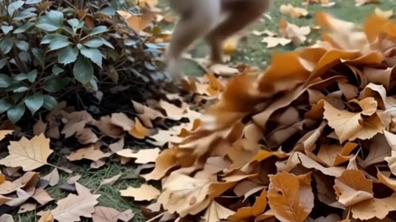 lost its tail )