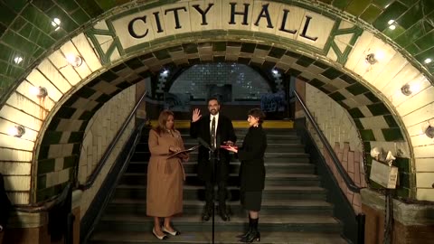 Zohran Mamdani sworn in as New York City mayor