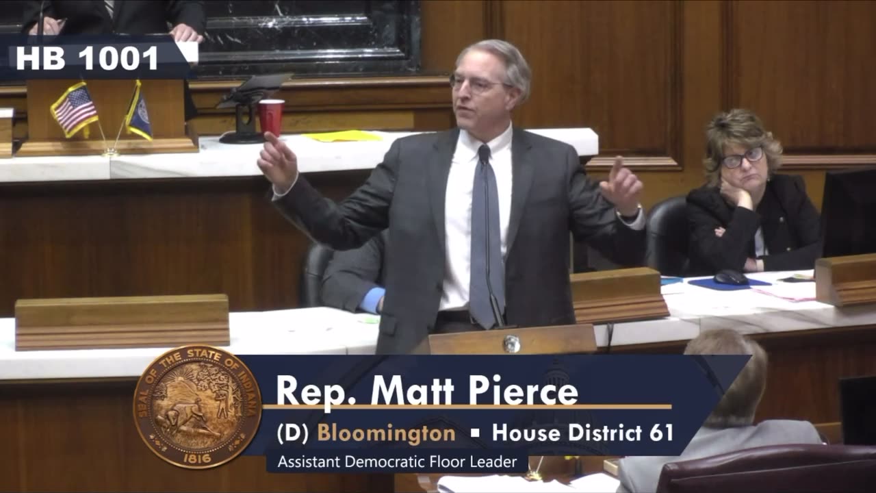Session 2023 - 2/22 - HB1001 Kinsey Amend. Sweet vs Pierce