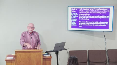 Pastor Rick teaching the attributes of God part 28 *5-21-25. God is wise part 2.