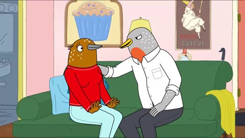 Tuca and Bertie - M/F Spanking roleplay with birds