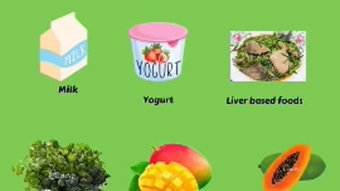 vitamin A food