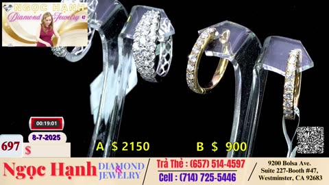 Ngọc Hạnh DIAMOND & JEWELRY | Show 24 | 8-07-2025 #ngochanhdiamond&jewelry #welivecali