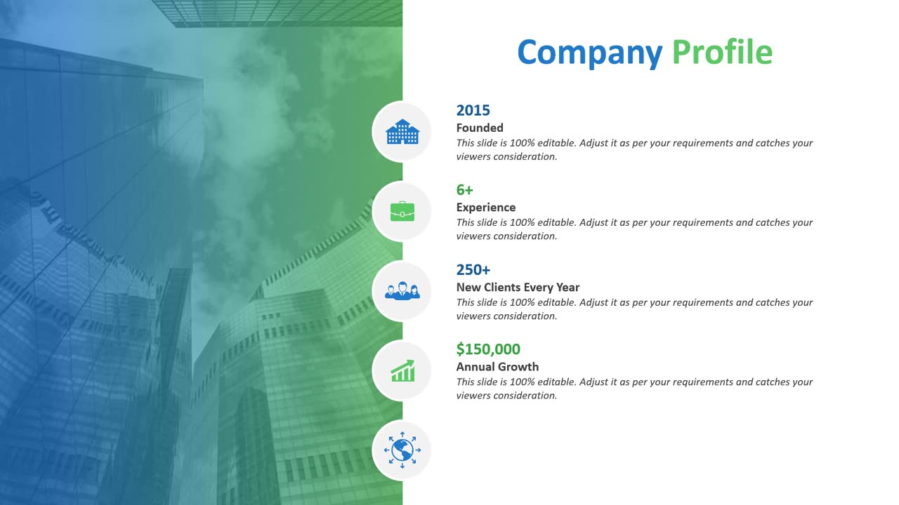 Company Profile PowerPoint Slideshow